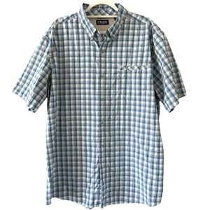 Chaps Performance short sleeve button up XXL